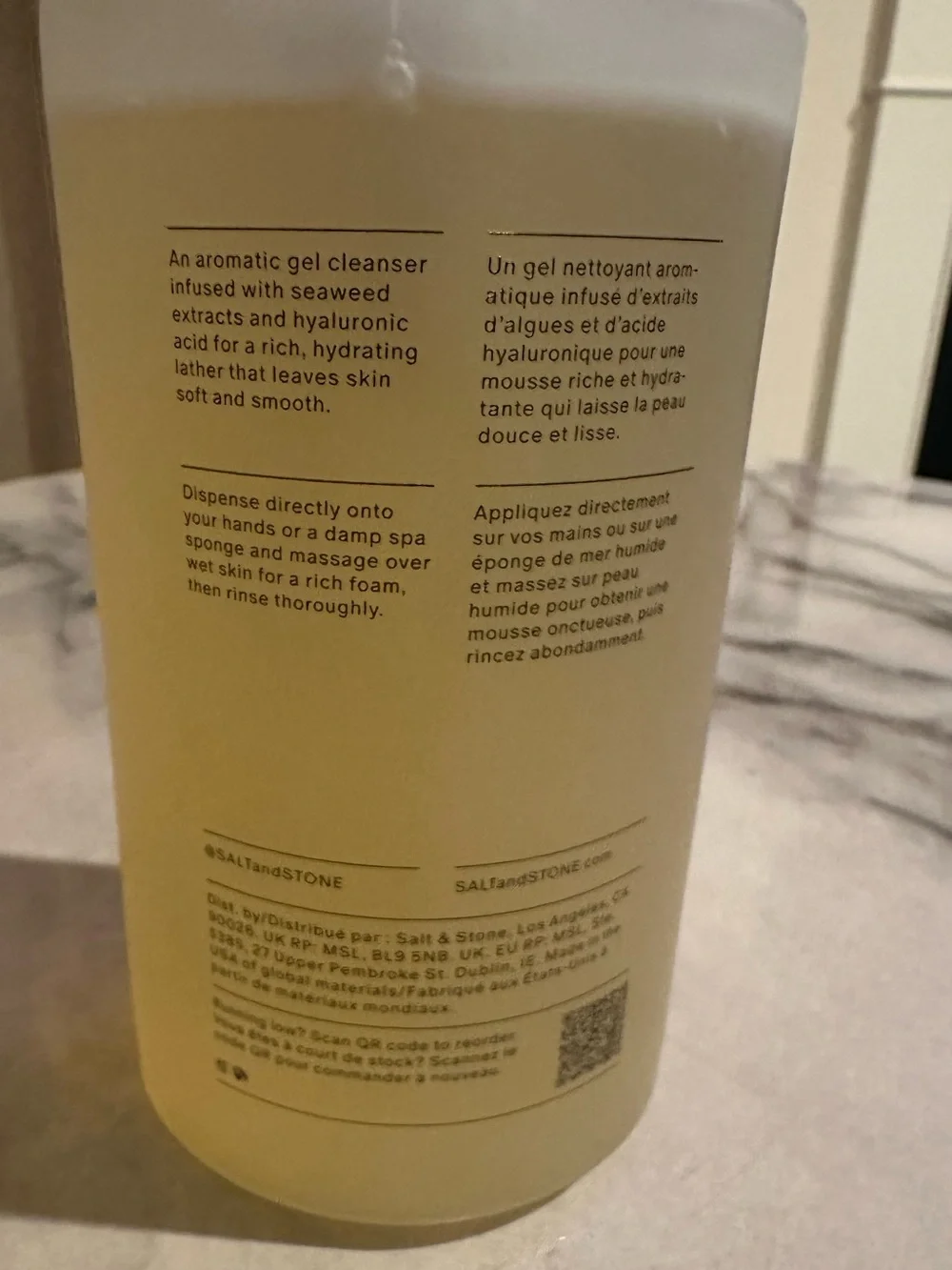Salt & Stone Santal & Vetiver Body Wash - 15.2 Fl oz